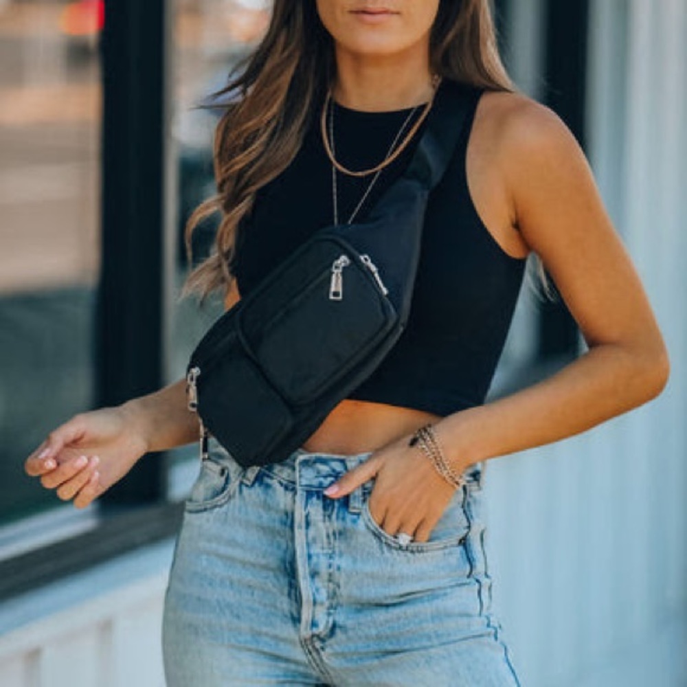 Black Fanny Pack